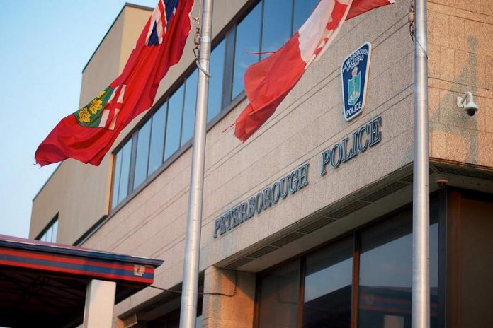 Peterborough Police Service headquarters on Water Street in Peterborough. (Photo: Pat Trudeau)