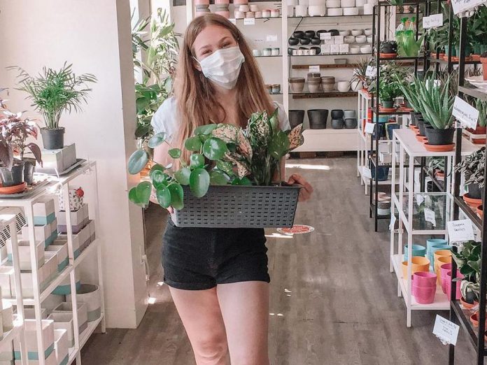 Tiny Greens is a family business, with owner Tina Bromley's 15-year-old daughter Kiana running the store's popular Instagram account @tinygreensca, where you can findsales, promotions, and giveaways, in addition to showing off beautiful pictures of the store's merchandise. The Instagram account also serves as an interactive space for plant lovers to build community. (Photo courtesy of Tiny Greens)