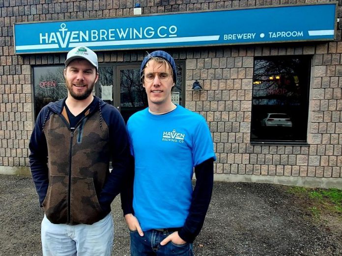 Brothers Andrew and Nathan Anker are the owners of Haven Brewing Company in Peterborough, previously Smithaven Brewing Company. (Photo: Haven Brewing Company)