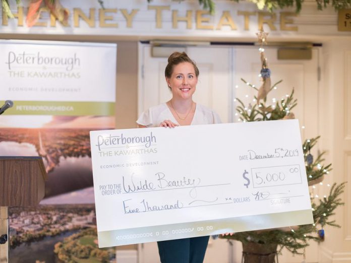 Katelin Turcotte, owner of home-based preventative foot care and education business Wilde Beauty, received a $5,000 mircogrant in December 2019 after participating in the Starter Company Plus program. (Photo: Peterborough & the Kawarthas Economic Development)