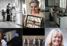 The top six photos submitted to Peterborough photographer Heather Doughty's international 'She Inspires Me' contest (clockwise from top left): Angel (Sacramento, California), Neave Alderson (Peterborough, Canada), Thereza Campagnani (Rio de Janeiro, Brazil), Dr. Kathy Reilly Fallon (New York City, USA), Port Melbourne Icebergs (Melbourne, Australia), and Maibritt Jensen (Newbury, UK). (Photos supplied by Inspire: The Women's Portrait Project)