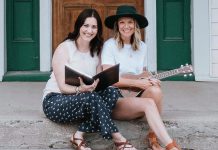Storyteller Megan Murphy and singer-songwriter Kate Suhr, joined by musician Saskia Tomkins, will be bringing The Verandah Society to the Winslow Farm in Millbrook for 10 performances in late August 2021, in lieu of the originally scheduled performance of Maja Ardal's play "Wishful Seeing", which 4th Line Theatre has postponed until summer 2022 due to the pandemic. (Photo: The Verandah Society / Facebook)