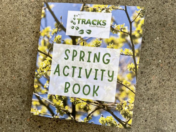 You can subscribe to receive the TRACKS seasonal activity books, with each book including hours of guided activities and learning to engage your learners with integrated sciences and land-based learning. (Photo: Kristen Larocque)