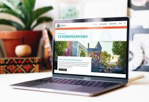 The Peterborough Downtown Business Improvement Area (DBIA) has rebranded with a new logo and has launched a new website. (Photo courtesy of Peterborough DBIA)