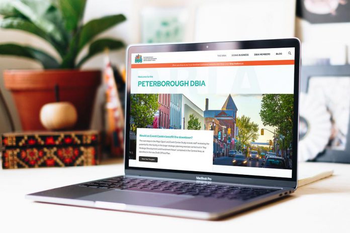 The Peterborough Downtown Business Improvement Area (DBIA) has rebranded with a new logo and has launched a new website. (Photo courtesy of Peterborough DBIA)