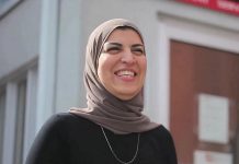 Reem Ali, pictured in a 2018 video produced by the Greater Peterborough Chamber of Commerce for its 4-Under-40 profiles, is the City of Peterborough's first diversity, equity and inclusion officer. She will begin in the newly created position in July. (Screenshot by kawarthaNOW)