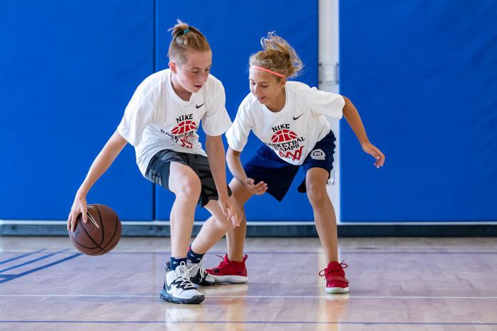 The Nike basketball camp youth series running in July is for boys and girls from five to 12 who want to improve their basketball skills in a fun but competitive learning environment.  (Supplied graphic) 