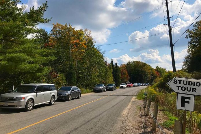 Find the Apsley Autumn Studio Tour on the Toureka! app or download the tour map and watch for the black-and-white studio tour signs that mark each studio location. (Photo courtesy of Apsley Autumn Studio Tour)