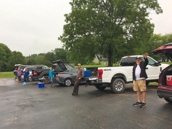 The Millbrook/Cavan REKO allows farmers to sell directly to customers without any commissions or booth fees. Customers place their orders on Facebook and then pick them up from producers every Thursday at the 1 Dufferin Street parking lot in Millbrook. (Photo: JoEllen Brydon)