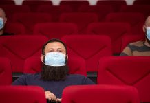 Cinemas, concert, theatres, and other performing arts venues can reopen with capacity limits during step three of Ontario's reopening plan effective July 16, 2021. Face masks are still required in all indoor settings. (Stock photo)