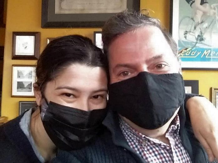 Married couple Shannon Mak and Roland Hosier own sister restaurants Le Petit Bar and St Veronus Cafe and Taproom. The entrepreneur couple has worked tirelessly throughout the past 15 months to see their businesses survive the pandemic. (Photo: St Veronus / Facebook)