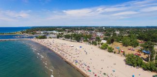 Victoria Park Beach in Cobourg. (Photo: Town of Cobourg)