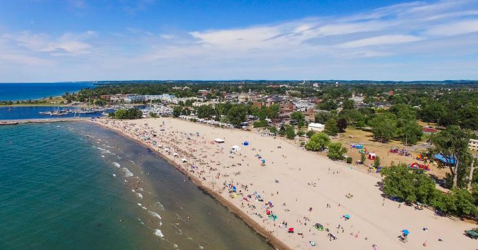 Victoria Park Beach in Cobourg. (Photo: Town of Cobourg)