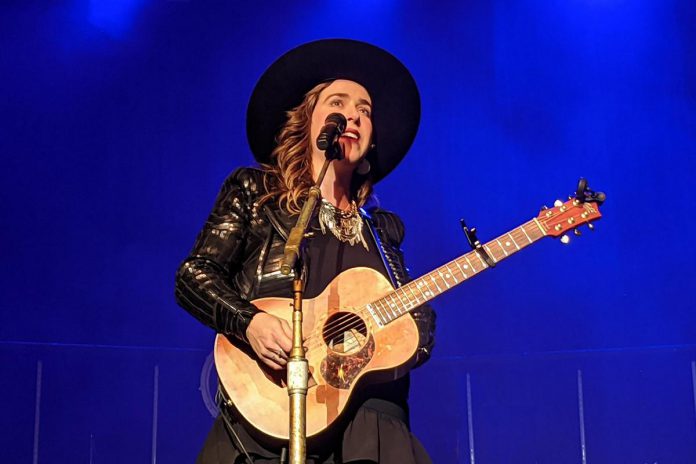 Serena Ryder, pictured at Showplace Performance Centre in downtown Peterborough in December 2019, will be performing on Willow Hill at Westben in Campbellford on September 25 and 26, 2021. (Photo: Bruce Head / kawarthaNOW)