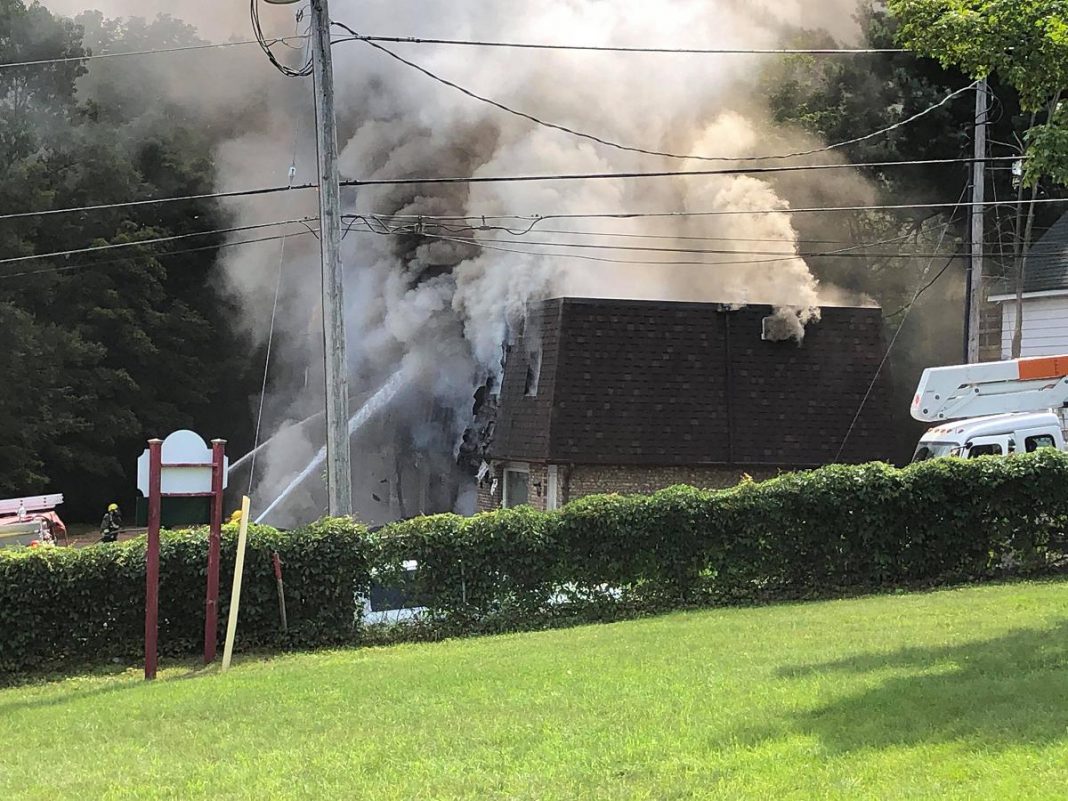 Explosion and fire rocks downtown Bancroft kawarthaNOW