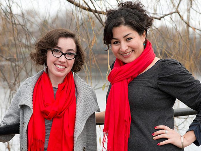 The Red Pashmina campaign, which supports the work of Canadian Women for Women in Afghanistan, was founded in 2009 by Jess Melnick and Maryam Monsef. Originally a one-time event, it has since become an annual campaign that has raised more than $150,000 to help support women in Afghanistan. (Photo: Andrea Dicks / AMD Photography)