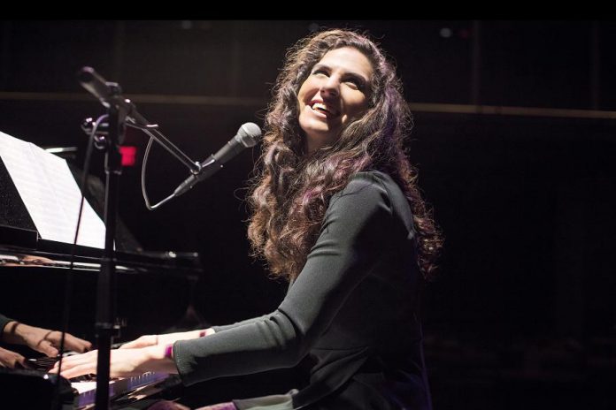 Award-winning Canadian singer-songwriter and pianist Laila Biali brings her pop-infused jazz to The Barn at Westben in Campbellford, with two performances on the evenings of September 17 and 18, 2021. She will be accompanied by her husband Ben Wittman on drums and George Koller on bass. (Photo: Edith Maybin)