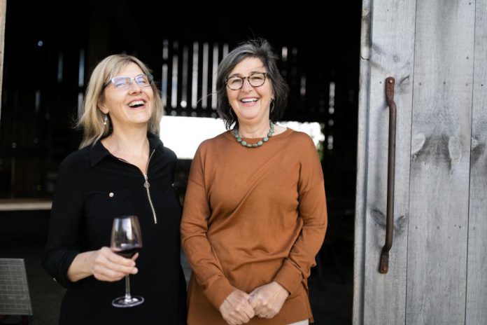 Walton Food Farm owner Leslie Scott and South Pond Farm owner Danielle French say their business collaboration, with Walton Food Farm selling South Pond Farms gourmet food products, is just the beginning of what they plan to do together. (Photo: Ash Nayler Photography)