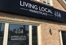 Living Local Marketplace at 1179 Chemong Road in Peterborough is the new storefront location for online subscription box service Living Local, owned and operated by Alicia Doris. It opens on September 24, 2021. (Photo: Living Local)