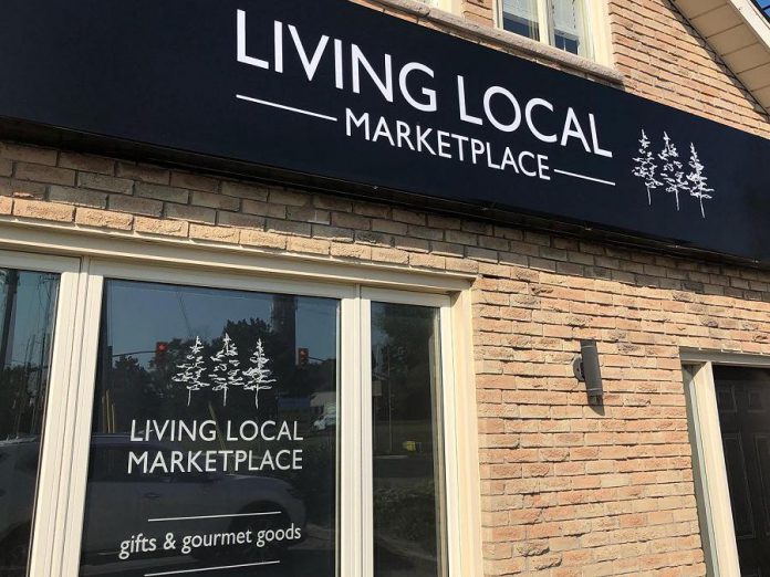 Living Local Marketplace at 1179 Chemong Road in Peterborough is the new storefront location for online subscription box service Living Local, owned and operated by Alicia Doris. It opens on September 24, 2021. (Photo: Living Local)