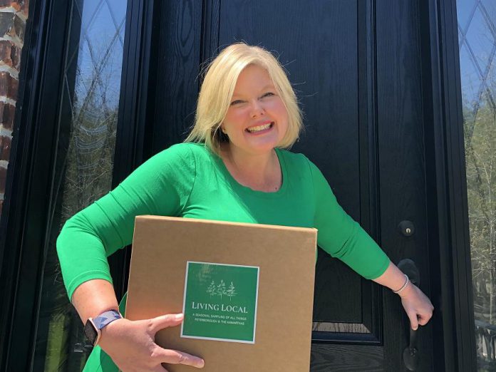 Alicia Doris launched her online subscription box service Living Local in 2020, and is now expanding it to a new storefront location at 1179 Chemong Road, across from Portage Place, in Peterborough. Doris has also launched a sister company called Living Local Ontario. (Photo: Living Local)