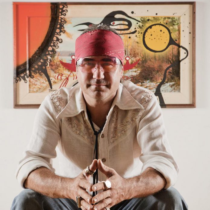 Indigenous artist Jimson Bowler in 2014. (Publicity photo)