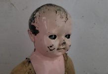 One of the dolls that will be on display at the Creepy Doll Museum at The Theatre On King in downtown Peterborough on October 29 and 30, 2021. This is the third annual exhibition of Kathryn Bahun and Ben Hatcher's collection, which now features more than 100 dolls of various levels of creepiness. (Photo: Creepy Doll Museum @creepydollmuseum / Instagram)