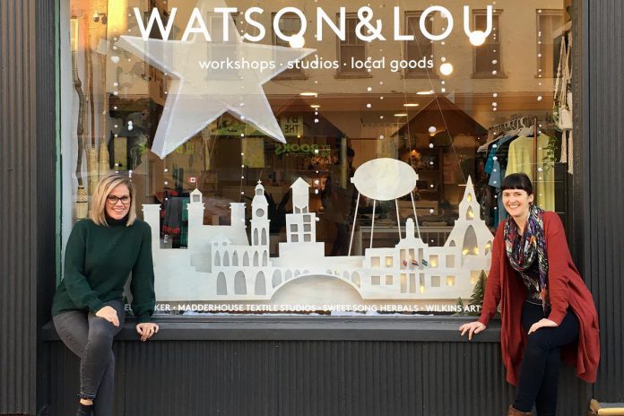 A founding member of Green Economy Peterborough, Watson & Lou is a creative hub located in downtown Peterborough with a mission to encourage you to buy less, buy better, and buy in a way that celebrates and invests in your local economy while lessening our environmental impact at the same time. (Photo courtesy of Watson & Lou)