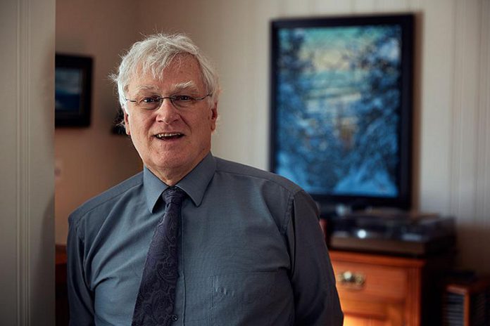 Dr. Ian Gemmill, Peterborough's interim medical officer of health, at his home in Kingston in 2018. Dr. Gemmill, who was medical officer of health at Kingston, Frontenac and Lennox & Addington Public Health for more than 20 years, was most recently acting medical officer of health for Haliburton, Kawartha, Pine Ridge District Health Unit. (Photo: Max Rosenstein)