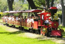Peterborough's Riverview Park and Zoo is raising $300,000 to replace the miniature locomotive that's part of its popular miniature train ride, including by selling limited-edition train ride jigsaw puzzles and offering sponsorship opportunities for businesses and organizations. (Photo: Riverview Park and Zoo)