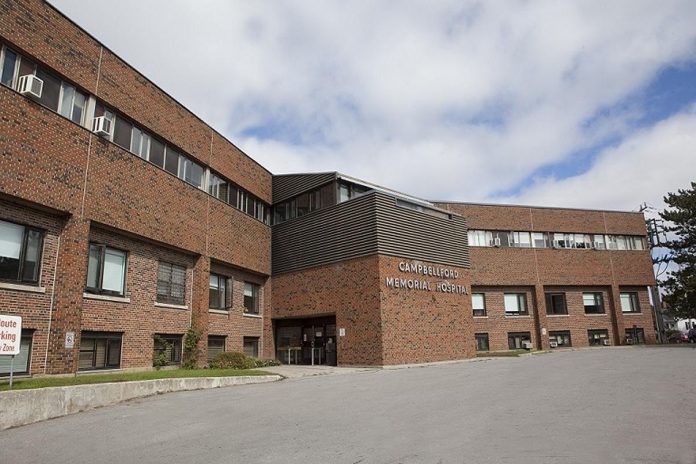 Campbellford Memorial Hospital is located at 146 Oliver Road in Campbellford. (Photo: Campbellford Memorial Hospital)