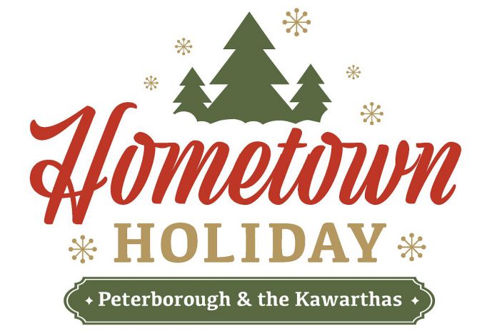 Developed by Peterborough-based advertising agency Outpost 379 on behalf of the Greater Peterborough Chamber of Commerce, the Millbrook and District and Chamber of Commerce, the Havelock Chamber of Commerce, and the Kawartha Chamber of Commerce and Tourism, 'Hometown Holiday' is a shop local campaign for the entire Peterborough region. (Graphic: Outpost 379)