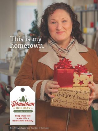 The 'Hometown Holiday' shop local campaign encourages Peterborough region residents to spend their holiday gift dollars in their hometown. (Photo: Outpost 379)