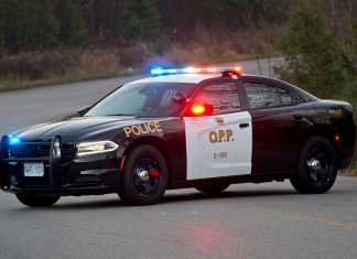 16-year-old Bobcaygeon girl dead in two-vehicle collision on County Road 49 on Saturday night An OPP police car with lights flashing. (Photo: Ontario Provincial Police)