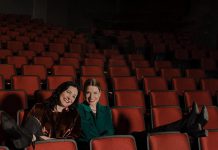 Peterborough’s Showplace welcomes audiences back to live performances with new state-of-the-art seating Megan Murphy and Kate Suhr enjoying the newly installed seats in the Erica Cherney Theatre at Showplace Performance Centre in downtown Peterborough. The duo will be welcoming audiences back to Showplace with their new show "Back Home for the Holidays", featuring music and stories to celebrate the season, on December 11 and 12, 2021. (Photo via The Verandah Society on Facebook)