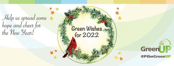 You can share your own "green wish" with GreenUP on social media or via the GreenUP website. (Graphic: Peterborough GreenUP)