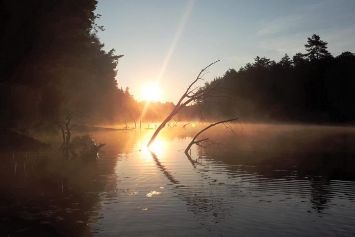 During the pandemic, people from all walks of life have found solace in nature. There are few things more peaceful than a sunrise on a calm lake in the Kawarthas. (Photo: Scott McKinlay)
