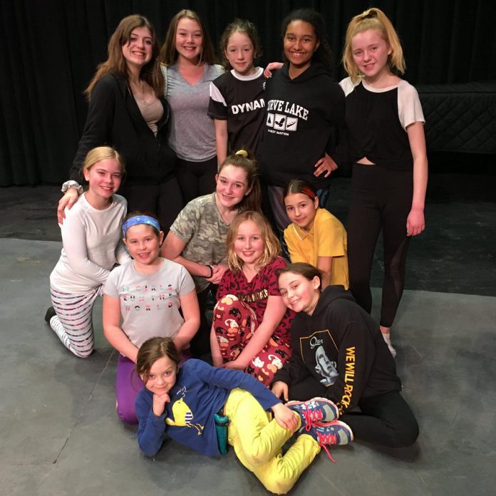 The original cast when the Peterborough Theatre Guild production of "Annie" was first announced in 2020. Top row (left to right): Annabel Campbell, Makayla Vaughan, Bria Cahorn, Jalen Brink and Aimee Simmons; second row: Skyleigh Hurd, Lucy Dorsett, Shay-Lyn Burd, Juliet Martin, Portia Hitchins; bottom row: Indigo Chesser, Victoria Lyons (missing: Rowan Dummit).  The Guild has not yet confirmed the cast for the February 2022 production. (Photo: Peterborough Theatre Guild / Facebook)