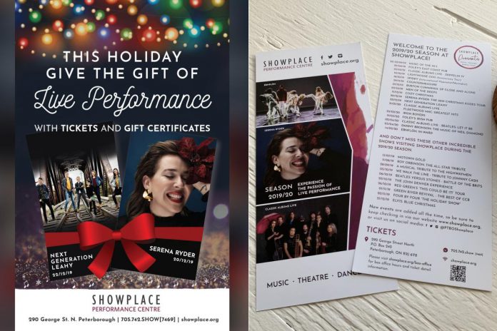 One of Amy's long-time clients is Showplace Performance Centre. As a local artist herself, LeClair is as supportive as possible of local artists and arts organizations. Throughout the pandemic, she discounted work for the hard-hit arts community and did marketing and branding for the Peterborough Performing Arts Recovery Alliance. (Photos: Amy LeClair)