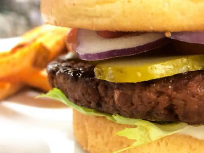 Nateure's Plate's makes plant-based versions of meats and cheeses in house according to their own recipes. Their first "care package" includes four plant-based burger patties. (Photo: Nateure's Plate)