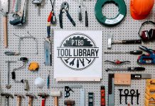 The Peterborough Tool Library, which allows members to borrow from hundreds of tools for an annual fee, is moving from its current location at the Endeavour Centre to the Peterborough North Habitat ReStore, effective March 1, allowing people to shop for affordable home-building supplies while also borrowing tools for their project. (Photo: Peterborough Tool Library / Facebook)