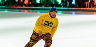 Etobicoke resident Steve McNeil began his 1926 Skate fundraising campaign for the Alzheimer Society in 2012. He skates for 19 hours and 26 minutes to honour the birth year of his mother, who died from Alzheimer's disease in 2013. He brings 1926 Skate to the Trent-Severn Canal on February 12, 2022 to raise funds for the Alzheimer Society of Peterborough, Kawartha Lakes, Northumberland and Haliburton. (Photo courtesy of Steve McNeil)