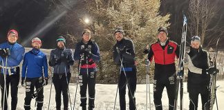 Supported by Kawartha Nordic Ski Club and Wild Rock Outfitters, the 24 Hour Ski Marathon for Mental Health takes place on February 26 and 27, 2022 at Kawartha Nordic in North Kawartha Township. A group of Peterborough-area skiers will be cross-country skiing for 24 hours to raise funds for the Canadian Mental Health Association Haliburton, Kawartha, Pine Ridge's Mobile Mental Health and Addictions Clinic. (Photo: Wild Rock Outfitters / Instagram)