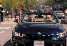 The Town of Cobourg makes an appearance in the 2021 pilot episode of the Netflix series "Ginny & Georgia". The production crew for the series will be returning to Cobourg from February 22 to 25, 2022, for filming of the second season, with filming taking place at Victoria Park, Victoria Hall, and on King Street West on February 24. (kawarthaNOW screenshot)
