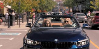 The Town of Cobourg makes an appearance in the 2021 pilot episode of the Netflix series "Ginny & Georgia". The production crew for the series will be returning to Cobourg from February 22 to 25, 2022, for filming of the second season, with filming taking place at Victoria Park, Victoria Hall, and on King Street West on February 24. (kawarthaNOW screenshot)