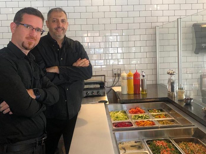 Levantine Grill is owned and operated by banker Hashem Yakan and chef Imad Mahfouz, who previously owned a restaurant in Damascus, Syria where he worked as a chef. (Photo: Levantine Grill)