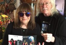 Peterborough musician Gailie Young, pictured in 2018 with her musical and life partner Rick Young and their debut album, will be celebrating her 71st birthday (a day early) with The Rick & Gailie Band featuring Paul L. Clark and Richard Simpkins at the Black Horse in downtown Peterborough on Friday, February 25. (Photo courtesy of Rick and Gailie Young)