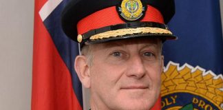 Scott Gilbert was appointed as chief of the Peterborough Police Service in July 2018. (Photo: Peterborough Police Service)
