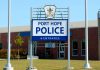 The Port Hope police station at 55 Fox Road in Port Hope. (Photo: Port Hope Police Service)