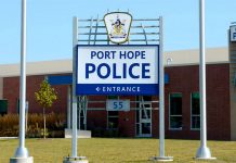 The Port Hope police station at 55 Fox Road in Port Hope. (Photo: Port Hope Police Service)